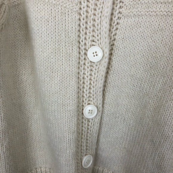 Benetton Wool Mohair Chunky Knit Sweater Sz M - Picture 8 of 16